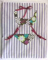 Amanda Purple Stripe