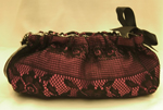 Ashley Pink Black Lace